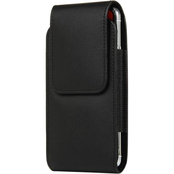 PU Leather Swivel Clip Case Cell Phone Holster Rotating Belt Clip Pouch Holder - Picture 8 of 8